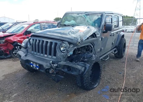 2020 Jeep Wrangler Unlimited Sport S 4X4 from USA, damaged, VIN 1C4HJXDN2LW114288